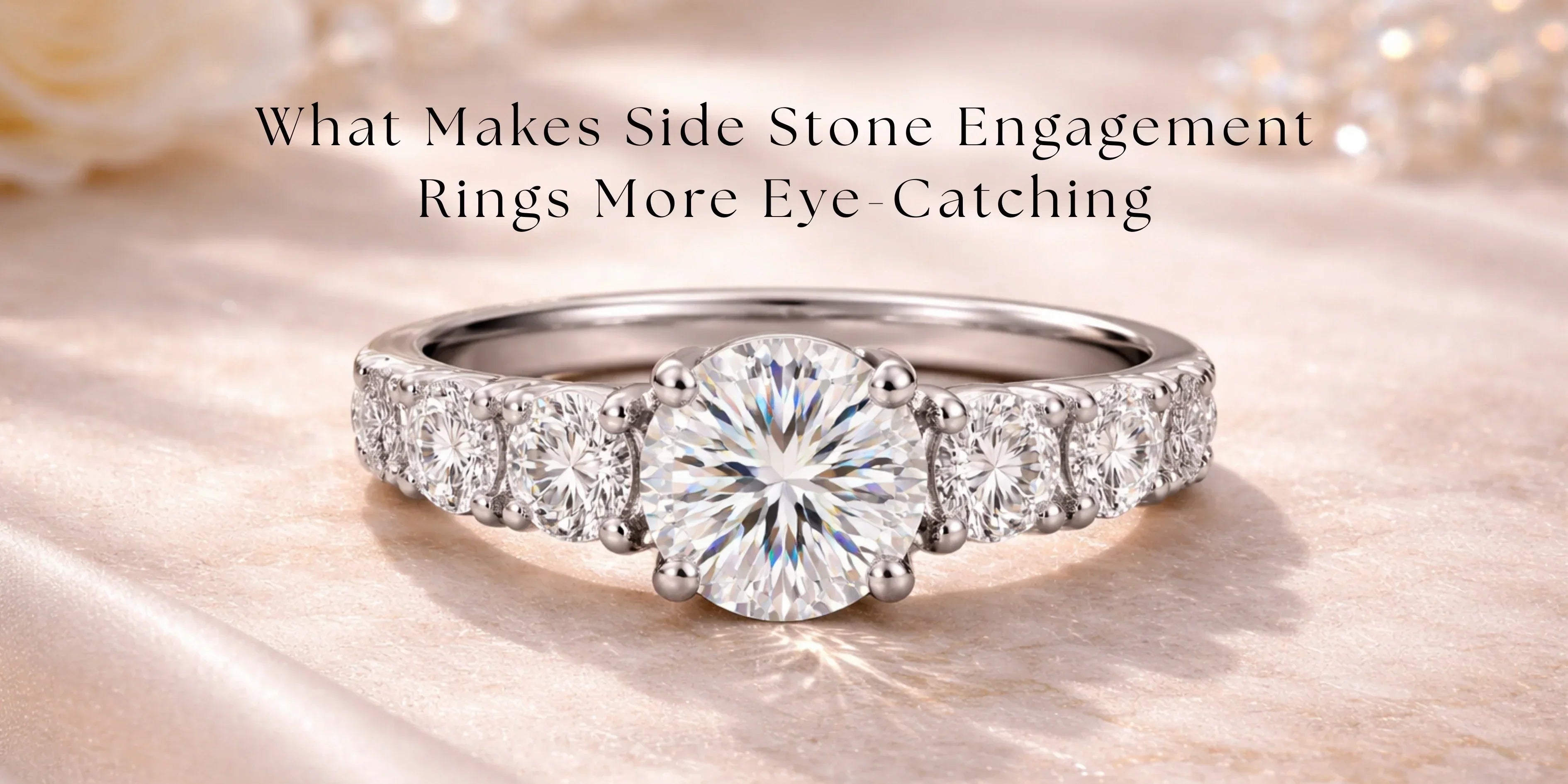  Side Stone Engagement Rings