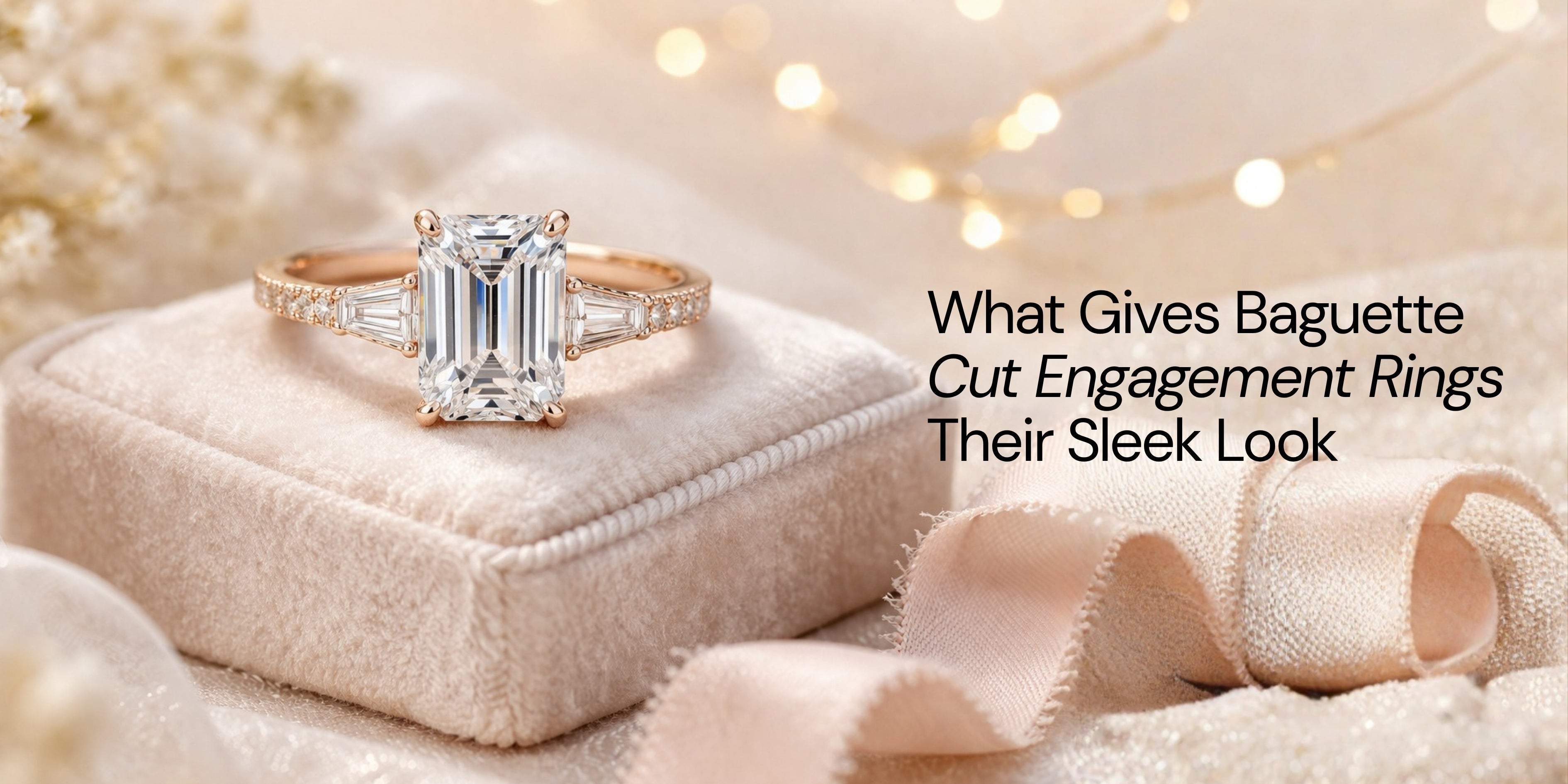  Baguette Cut Engagement Rings