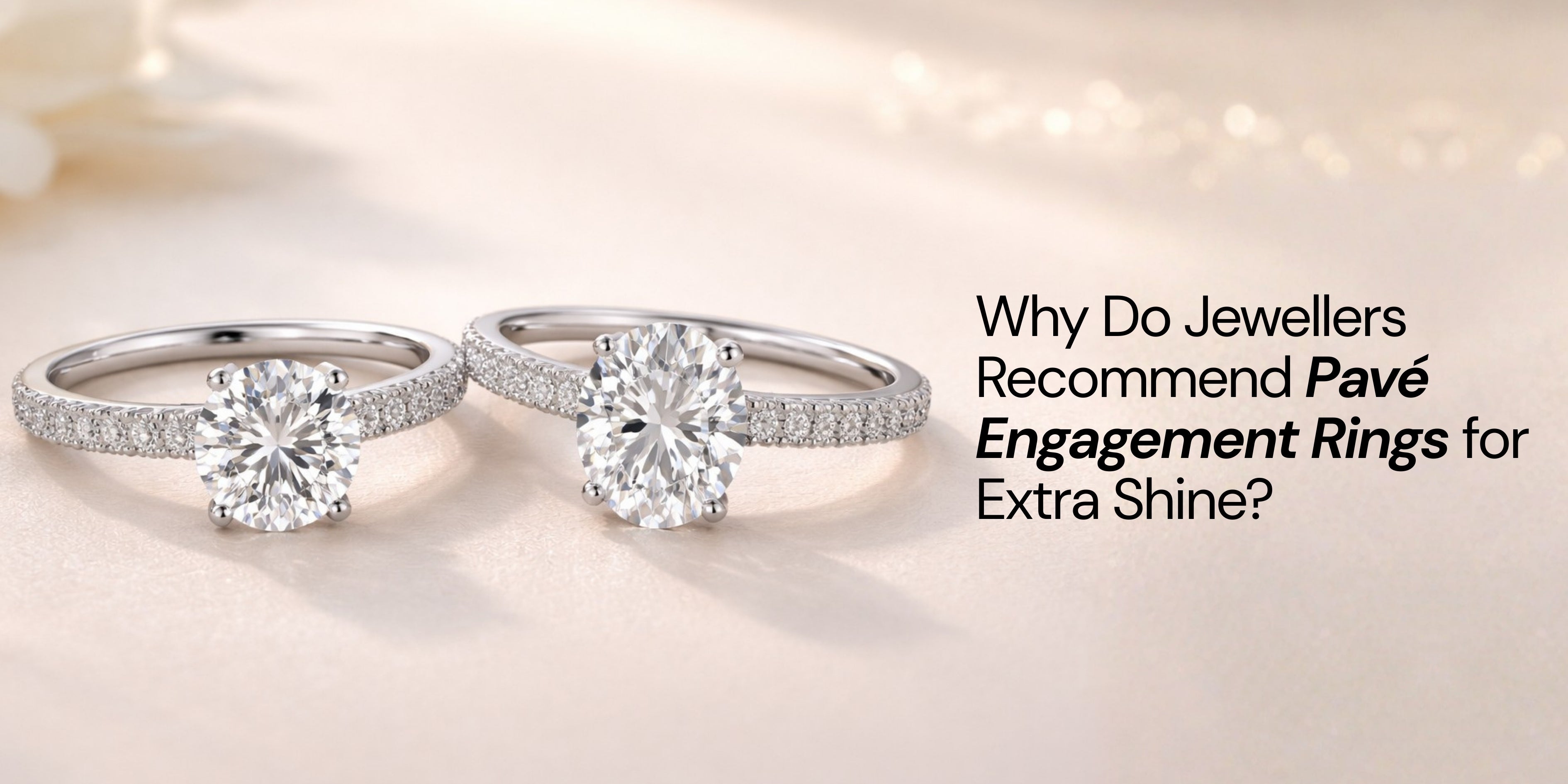 Pavé Engagement Rings