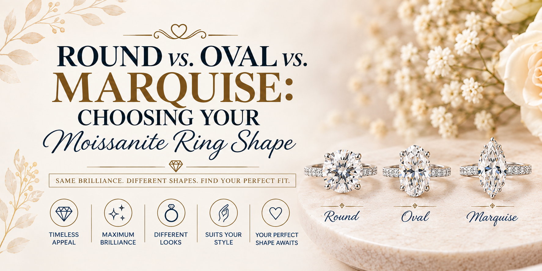 Round vs. Oval vs. Marquise