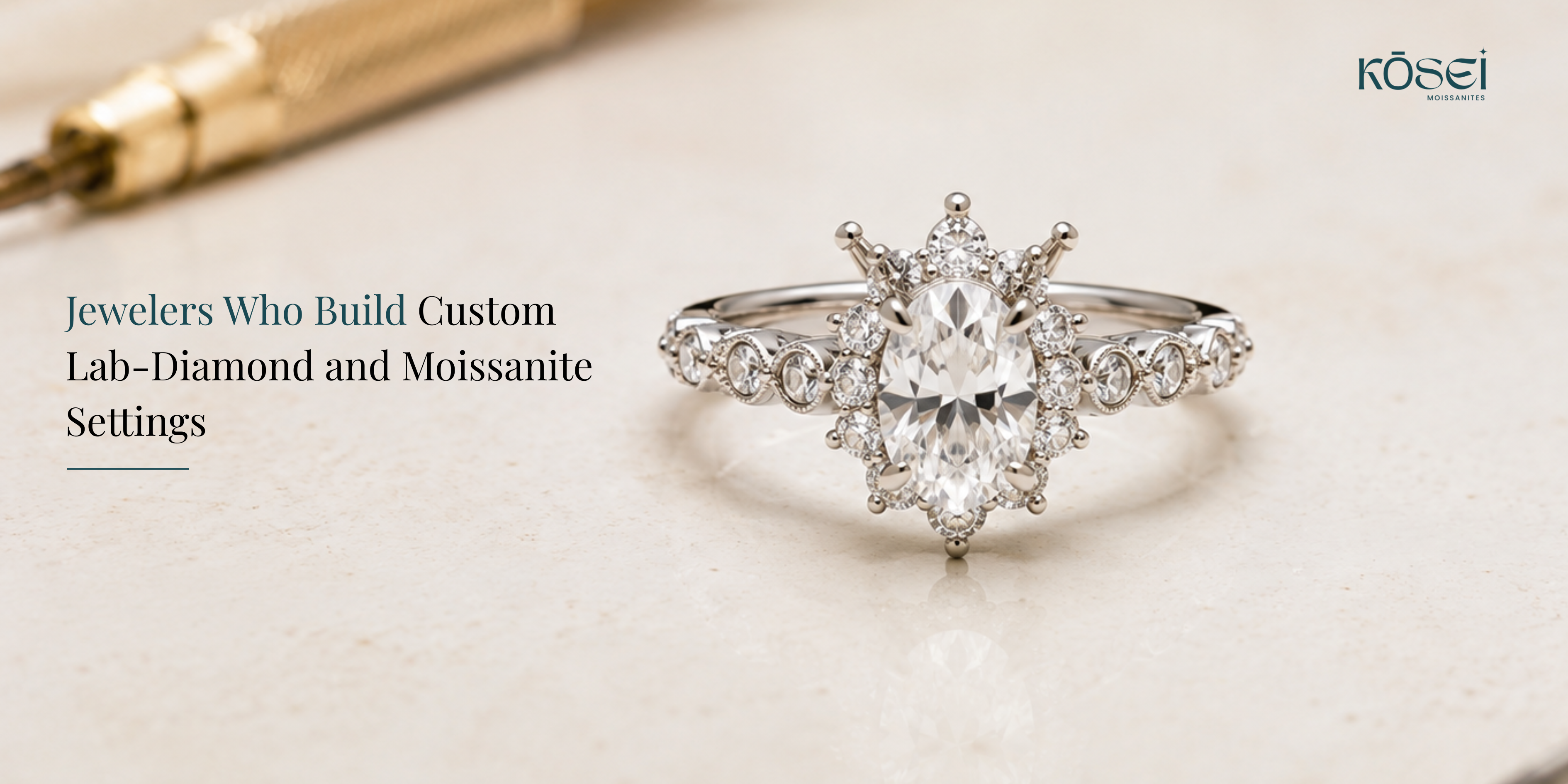 Custom Lab-Diamond and Moissanite Jewelry
