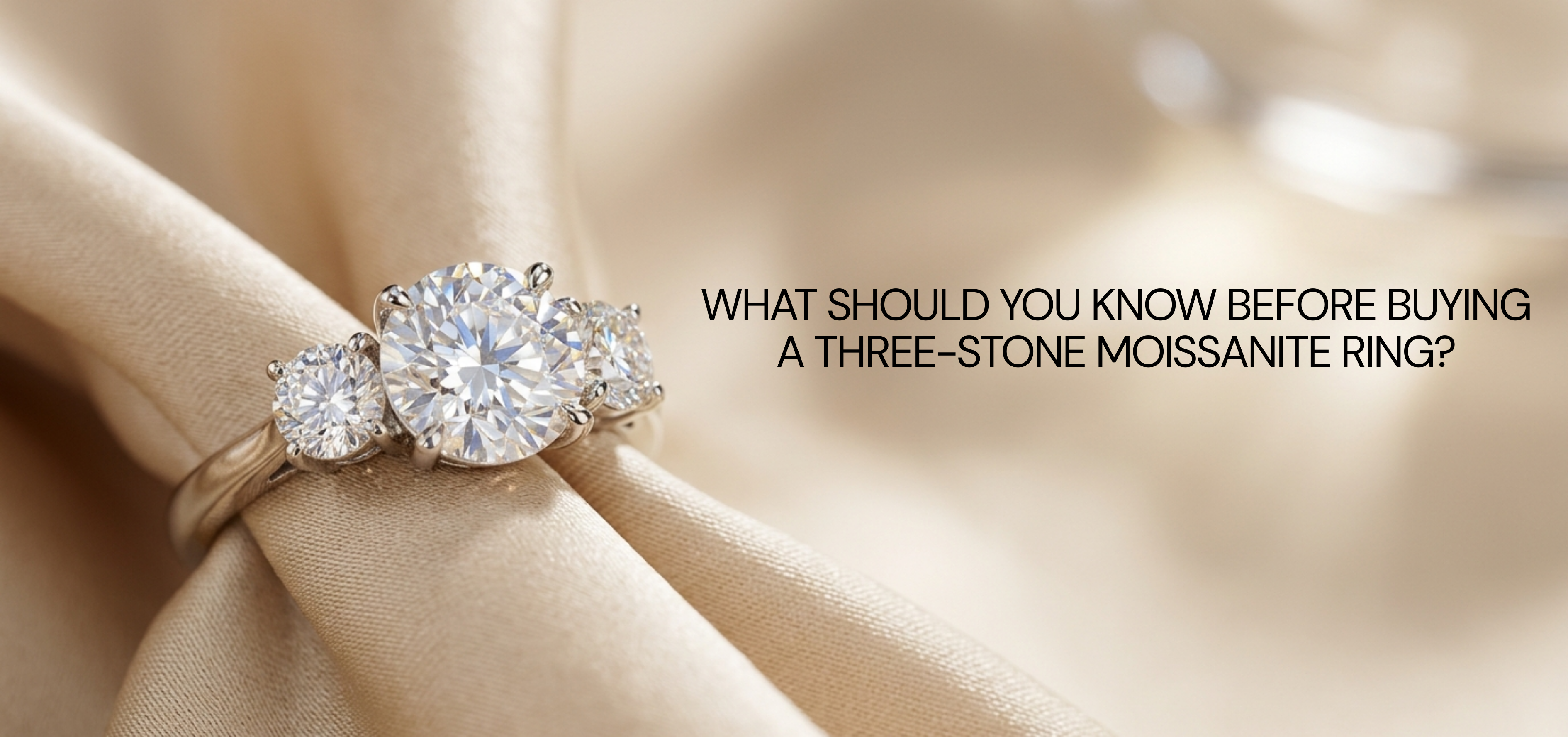 What Should You Know Before Buying a Three-Stone Moissanite Ring?