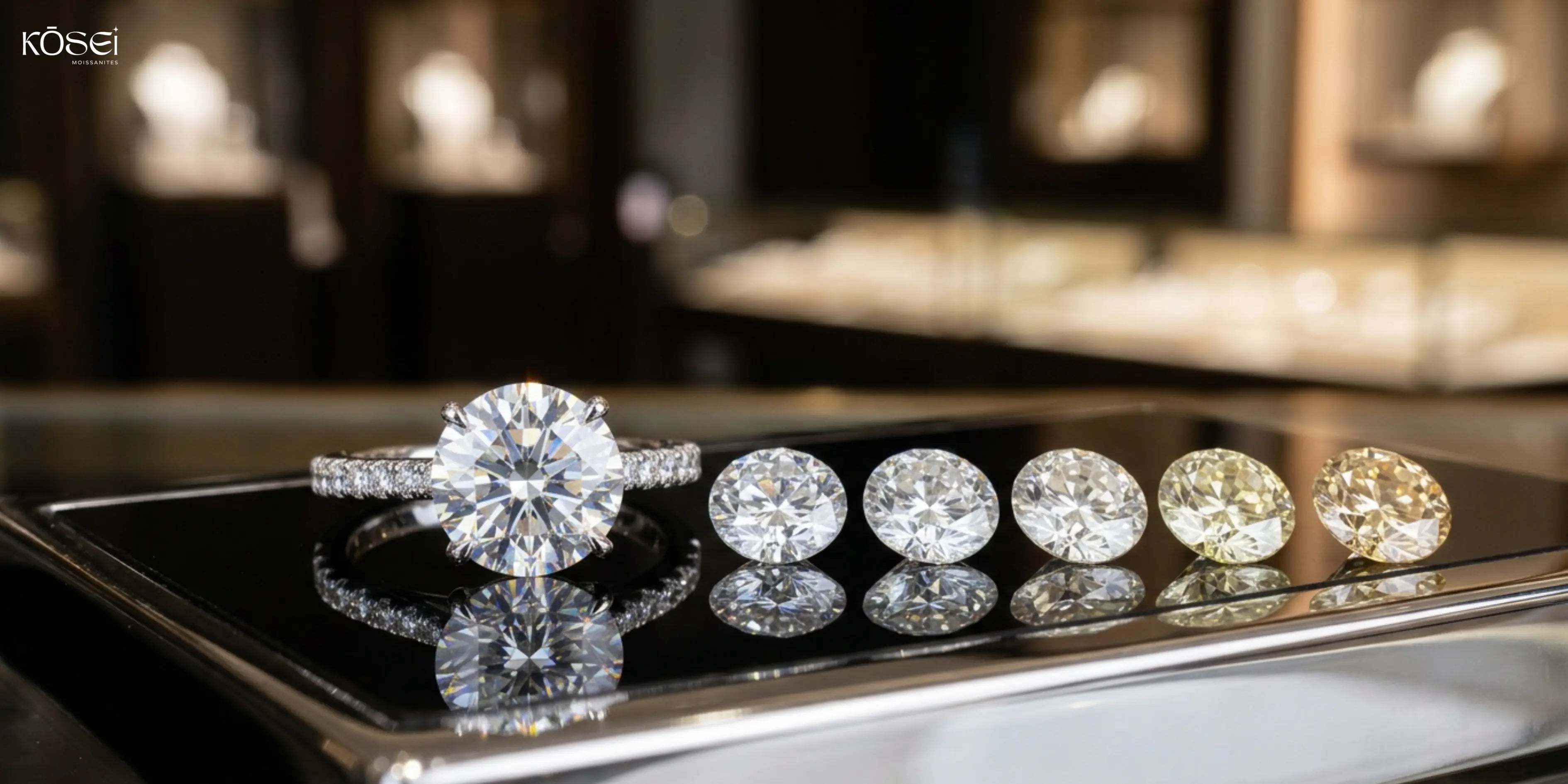 D Color Moissanite Explained and Why Color Grading Matters