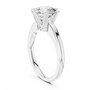 Timeless Tiffany-style Six-Prong Round Solitaire Engagement Ring