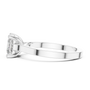 Classic Princess-Cut Solitaire Moissanite Engagement Ring