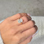 4 Carat Elongated Cushion Cut Lab Grown Diamond Bezel Ring 14K Yellow Gold IGI Certified Statement Ring 