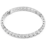 Round Shape Moissanite Diamond 925 Sterling Silver Classic Tennis Bracelet