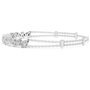 Mix Shape Moissanite Diamond 925 Sterling Silver Classic Bracelet