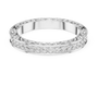 Intricate Filigree Decorative Vintage-inspired Eternity Wedding Band in 925 Sterling Silver