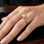 2 TCW Princess Cut Lab Grown Diamond Solitaire Engagement Ring for Women