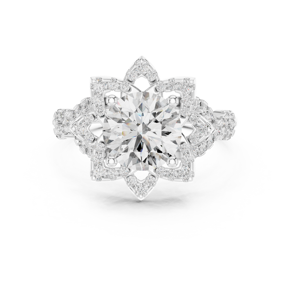 Halo Engagement Rings