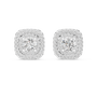 Sterling Silver 2.5 CT Round Cut Solitaire Moissanite Everyday Stud Earrings