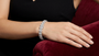 Radiant Collect Setting and Round Prong Setting Moissanite Sterling Silver Bracelet