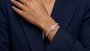 Oval Cut Micro Prong and Collect Setting Moissanite 925 Sterling Silver Bracelet
