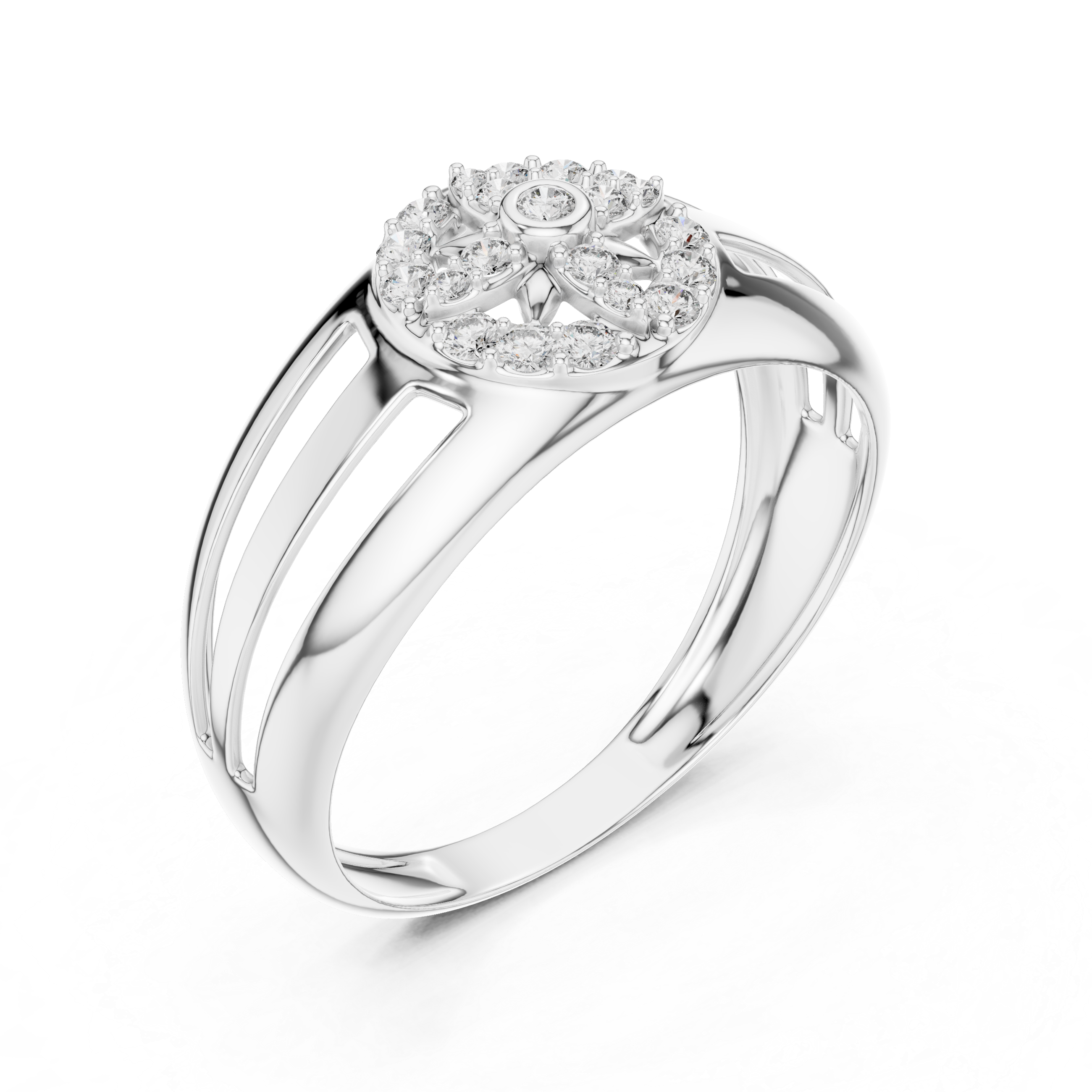 Sterling Silver Celestial Starburst Signet Ring – Classic Men’s Heirloom Band