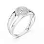 Sterling Silver Celestial Starburst Signet Ring – Classic Men’s Heirloom Band