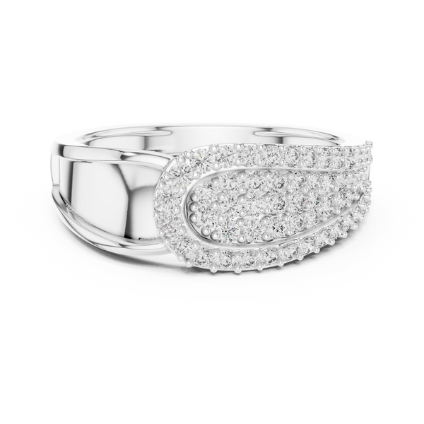 Moissanite Anniversary Rings