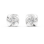 1.80 CT Round Cut 925 Sterling Silver Solitaire Moissanite Dailywear Stud Earrings